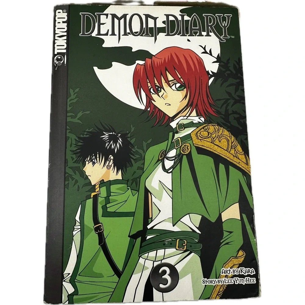 DEMON DIARY Manga Volumes 1 2‎ 3 Lee Chi Hyong Tokyopop English Graphic Novel